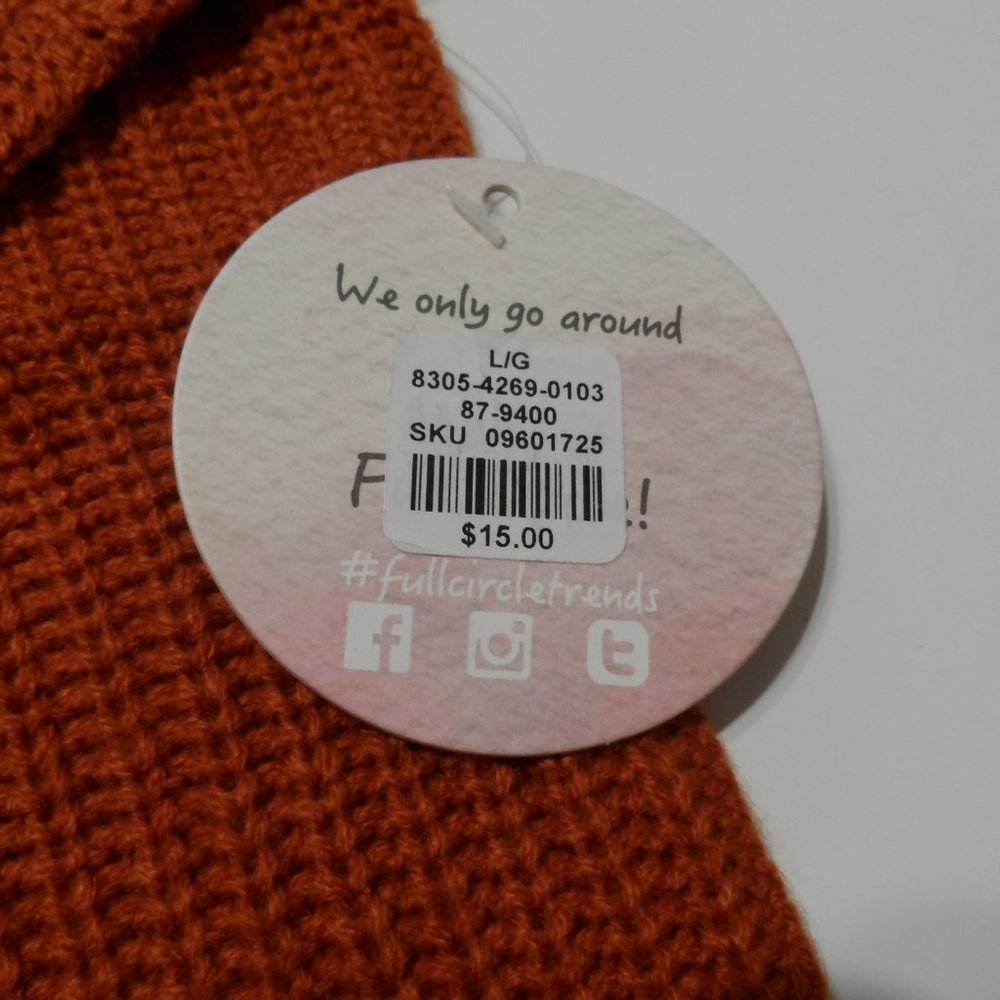 copper women's sweater - Picture 3 of 4